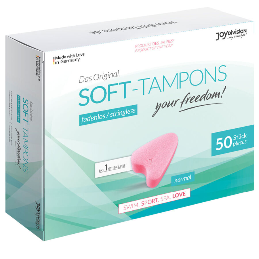 JOYDIVISION Original Soft Tampons, 50 pezzi