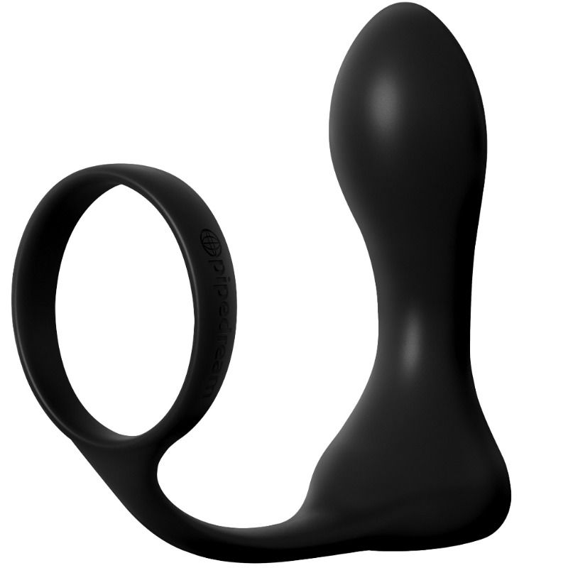 Anal Fantasy Elite Collection Ass Gasm Pro plug anale con anello per il pene