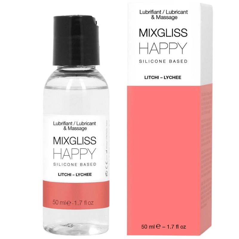 Mixgliss Happy lubrificante al gusto di litchi, 50 ml