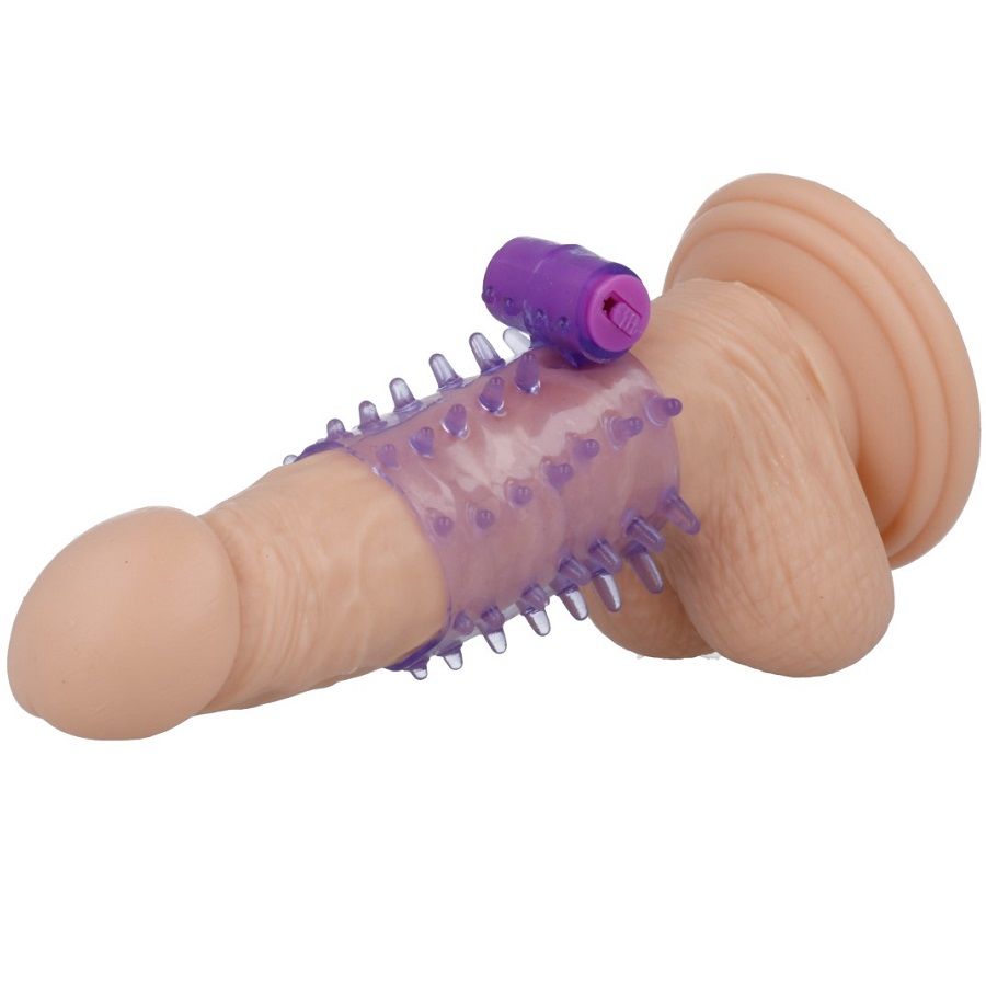 Guaina vibrante CASUAL LOVE con anello, viola