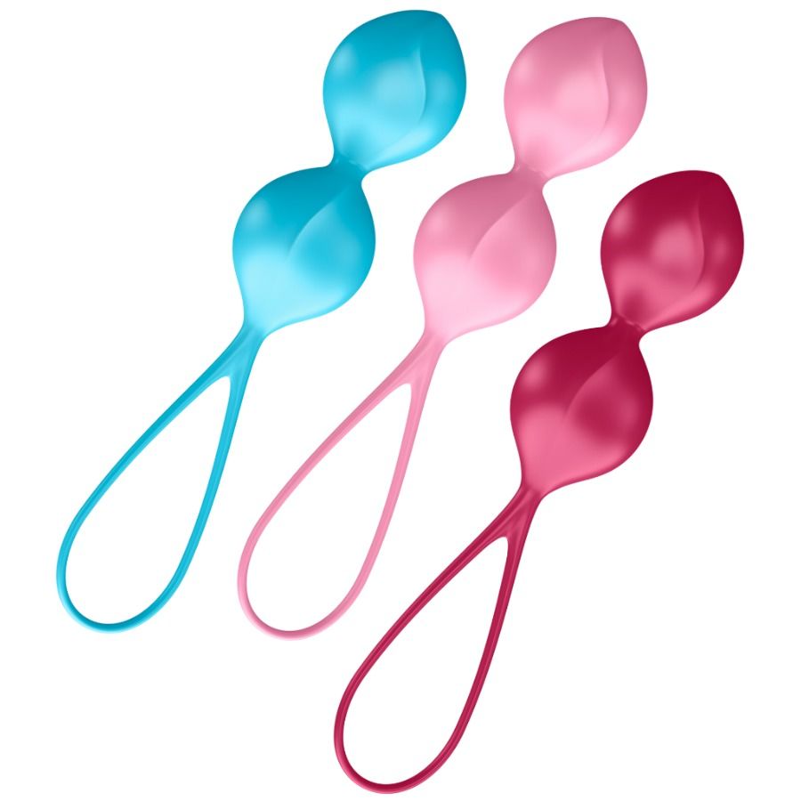 Satisfyer Loveballs Training Set 2, palline vaginali in silicone