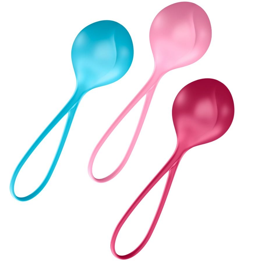 Satisfyer Loveballs Training Set 3 palline vaginali in silicone