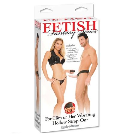 Fetish Fantasy Series vibratore cavo con imbracatura