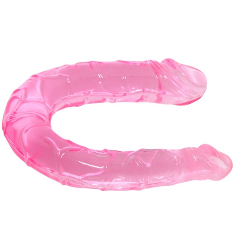 Dildo doppio BAILE rosa in TPR