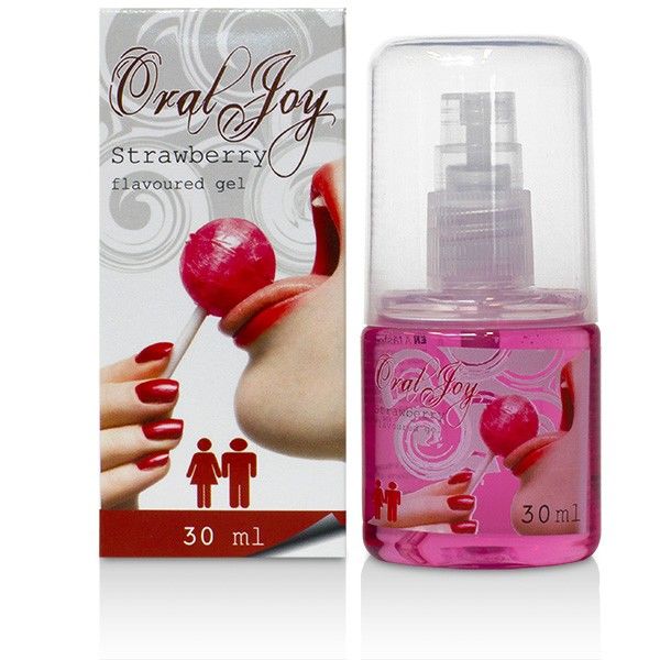 Cobeco Oral Joy Strawberry gel alla fragola per l’intimità orale, 30 ml
