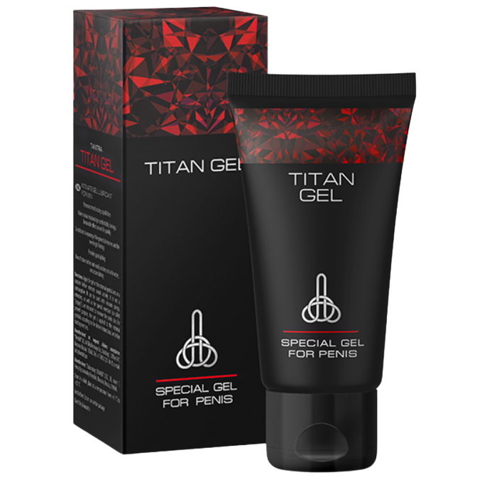TITAN GEL lubrificante intimo, 50 ml