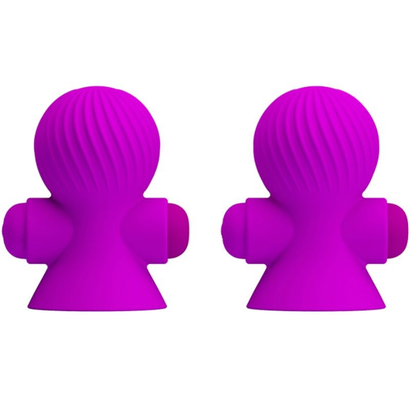 FUN TOYS Pretty Love stimolatori per capezzoli con vibrazione, viola