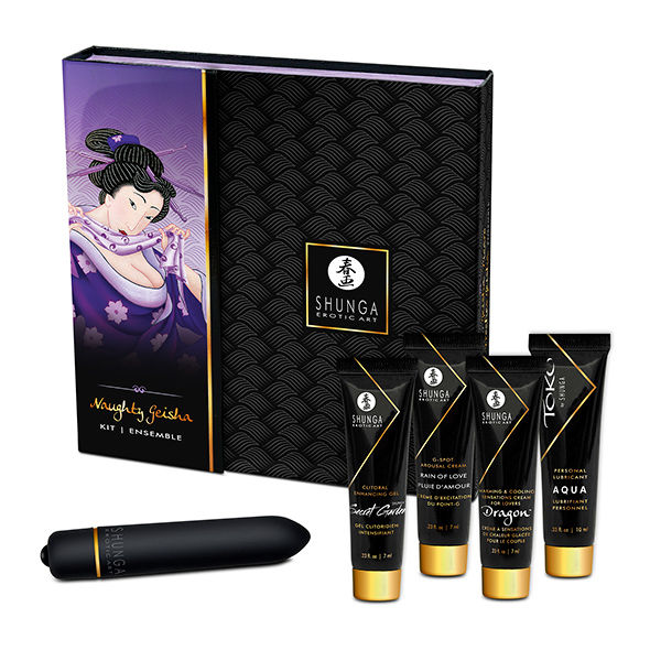 Set massaggio Shunga Naughty Geisha