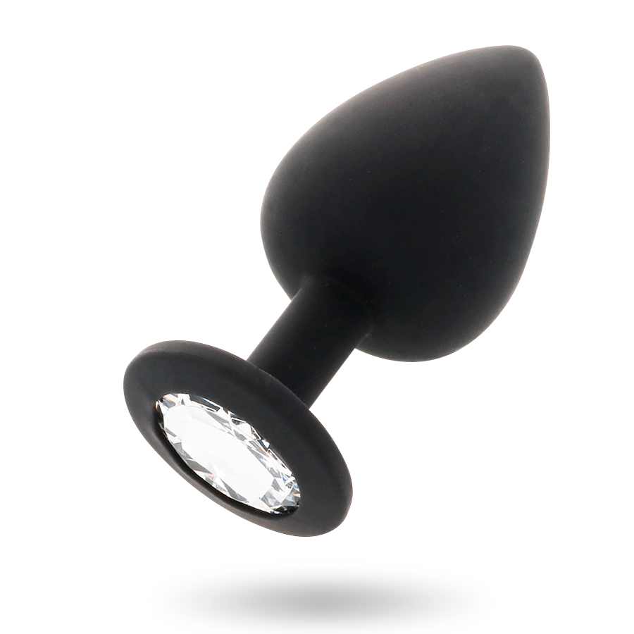 INTENSE Shelki S plug anale in silicone, nero