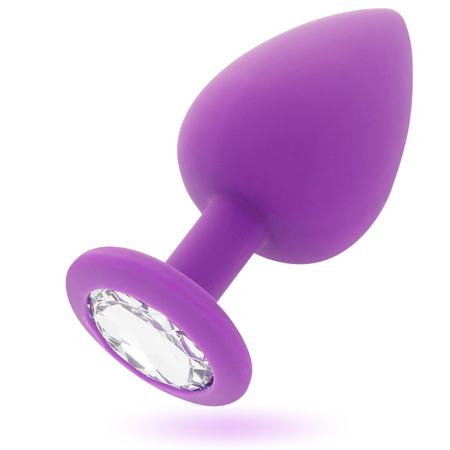 Plug anale INTENSE Shelki L in silicone, color lilla