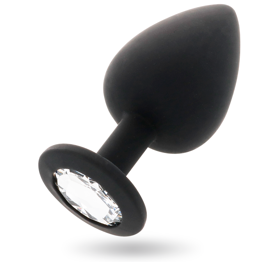 INTENSE Shelki L plug anale in silicone, nero
