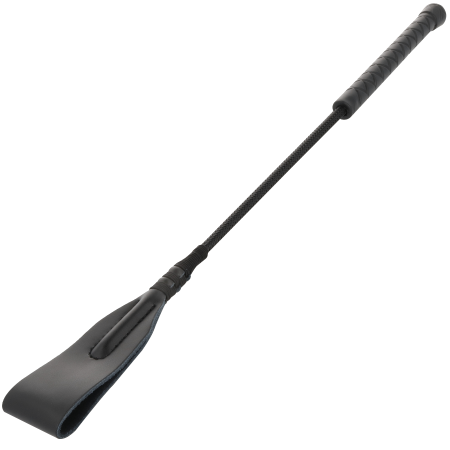 DARKNESS SENSATIONS Frustino con punta in pelle, 45 cm
