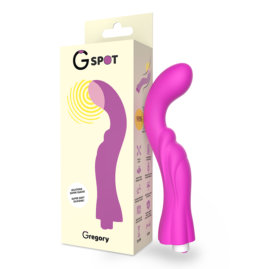 G-SPOT Gregory, vibratore per il punto G viola