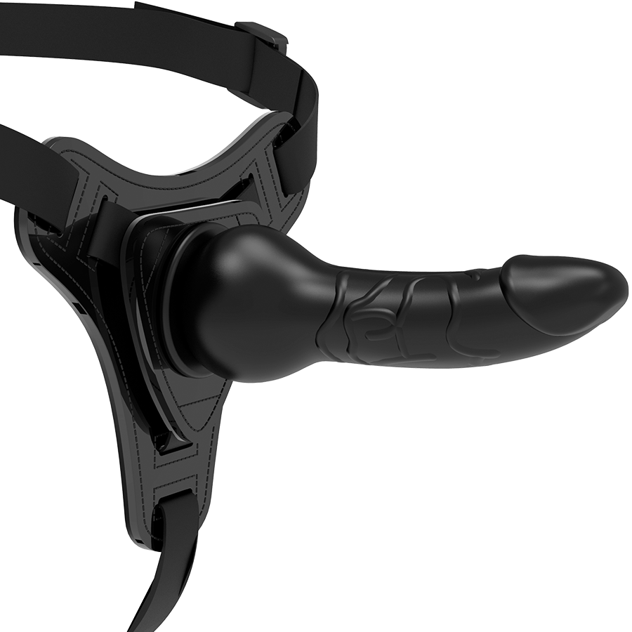 Fetish Submissive imbracatura strapon in silicone, 16 cm