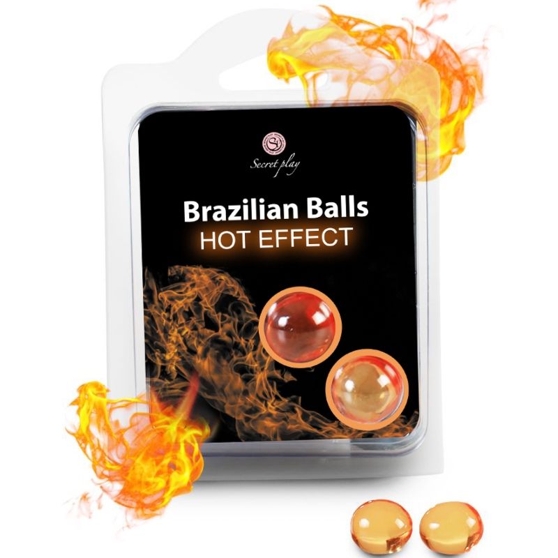 Secretplay Brazilian Balls: palline lubrificanti riscaldanti