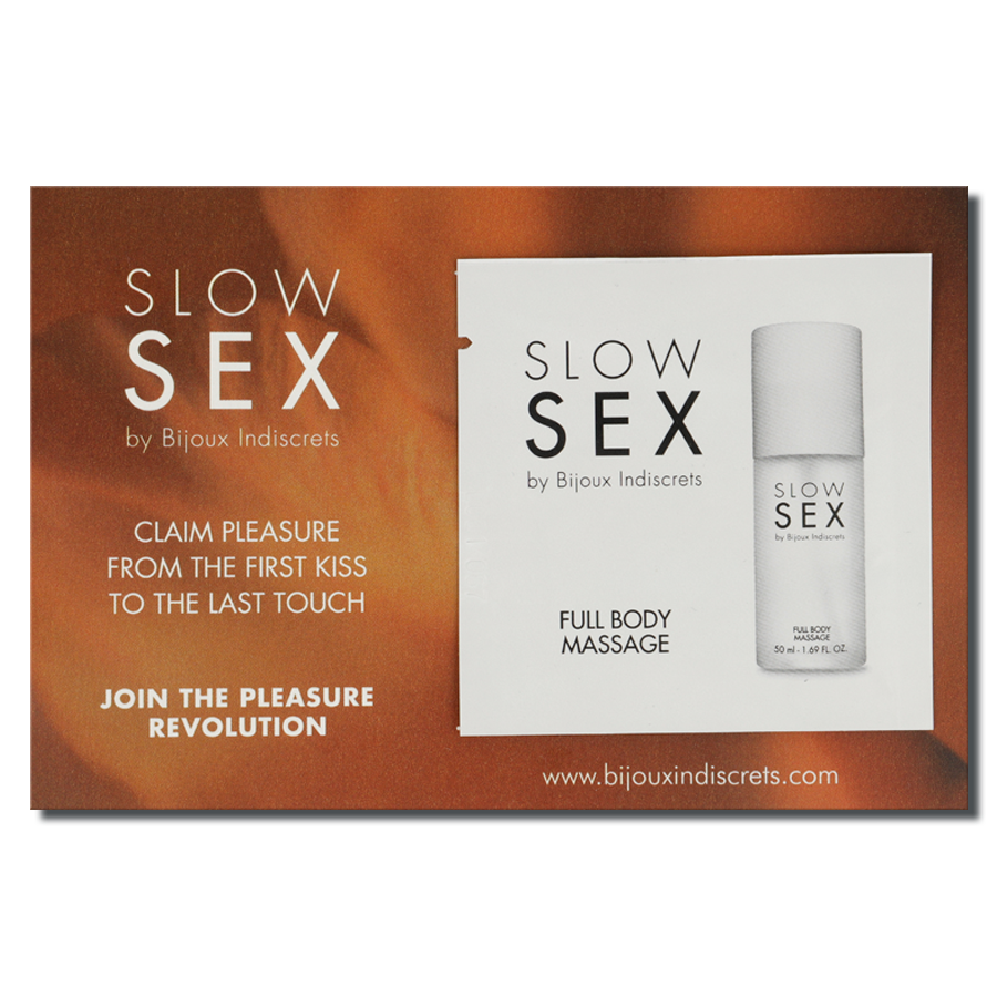 Gel da massaggio Slow Sex di Bijoux Indiscrets per tutto il corpo, 2 ml