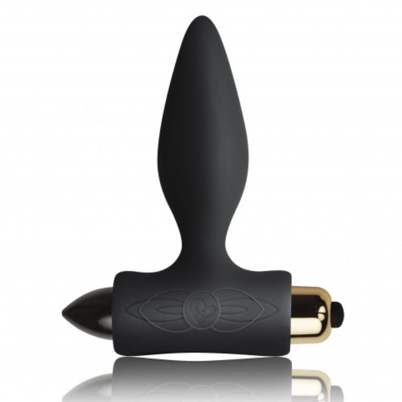 Plug anale vibrante ROCKS-OFF Petite Sensations, nero