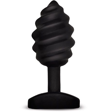 G-VIBE Gplug Twist vibratore anale, nero
