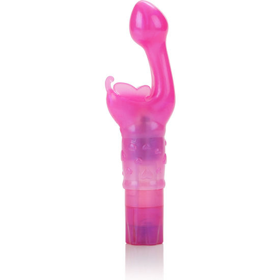 CalExotics Kiss Butterfly Kiss rosa, vibratore per il punto G