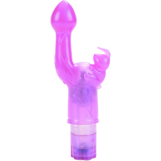 CalExotics The Original Bunny Kiss, vibratore rabbit rosa
