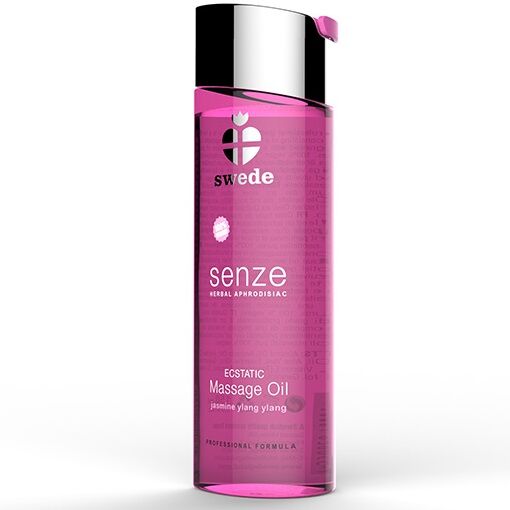 Olio da massaggio SWEDE Ecstatic al gelsomino e ylang ylang, 75 ml