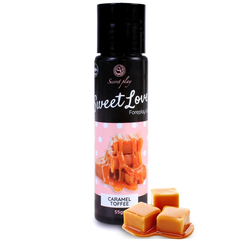 SECRETPLAY Sweet Love lubrificante al gusto di caramello, 60 ml