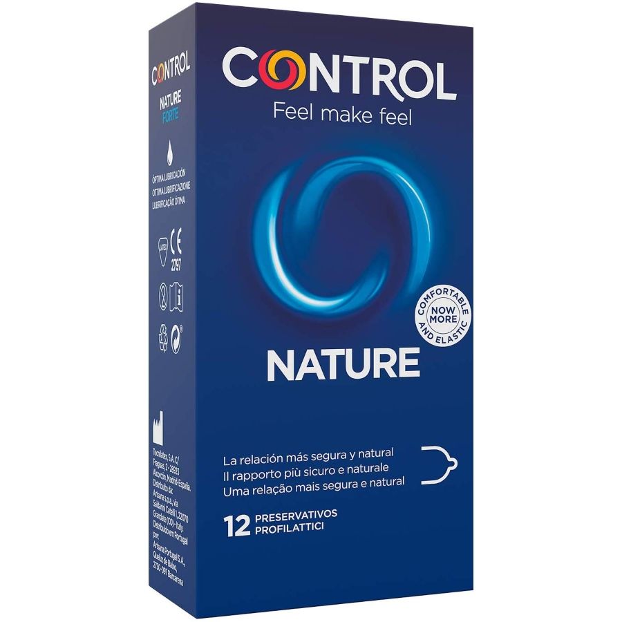 Preservativi CONTROL Adapta Nature Standard, 12 pezzi