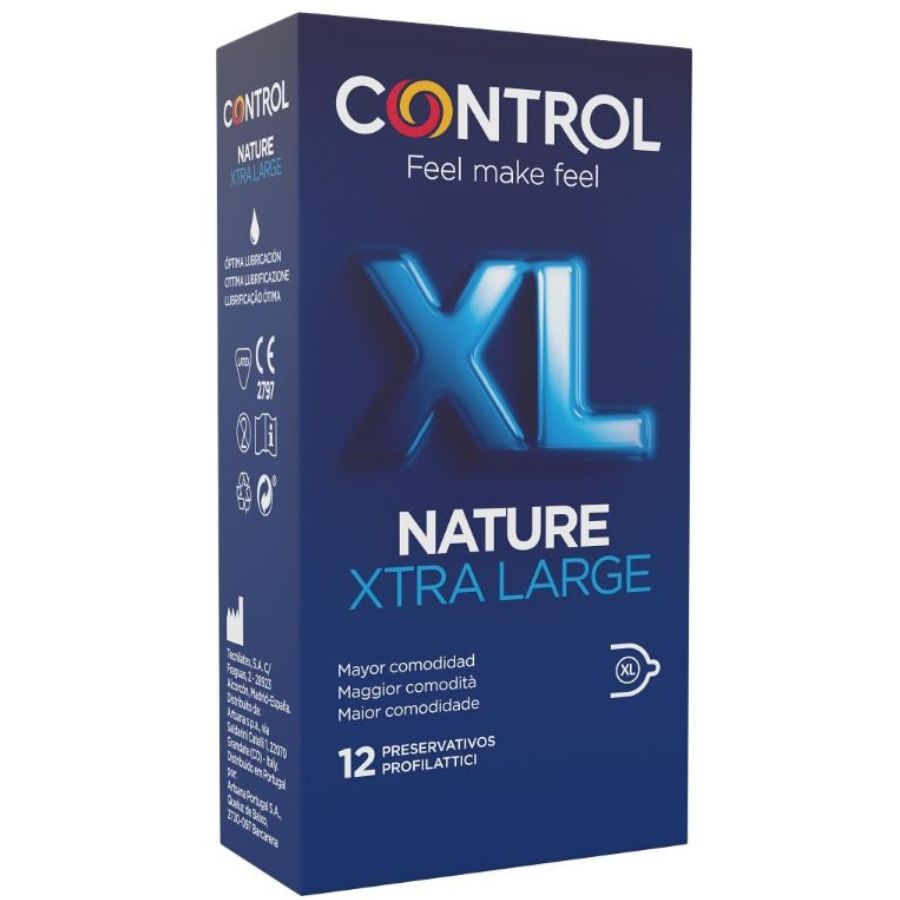 Preservativi grandi Control Adapta Nature XL, 12 pezzi