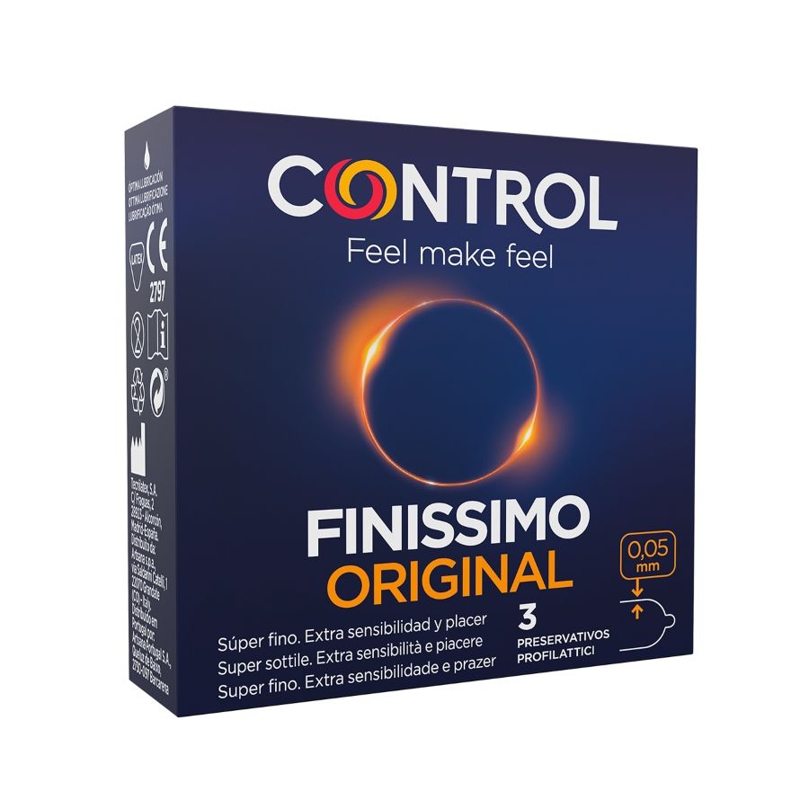 Preservativi sottili Control Finissimo, 3 pezzi