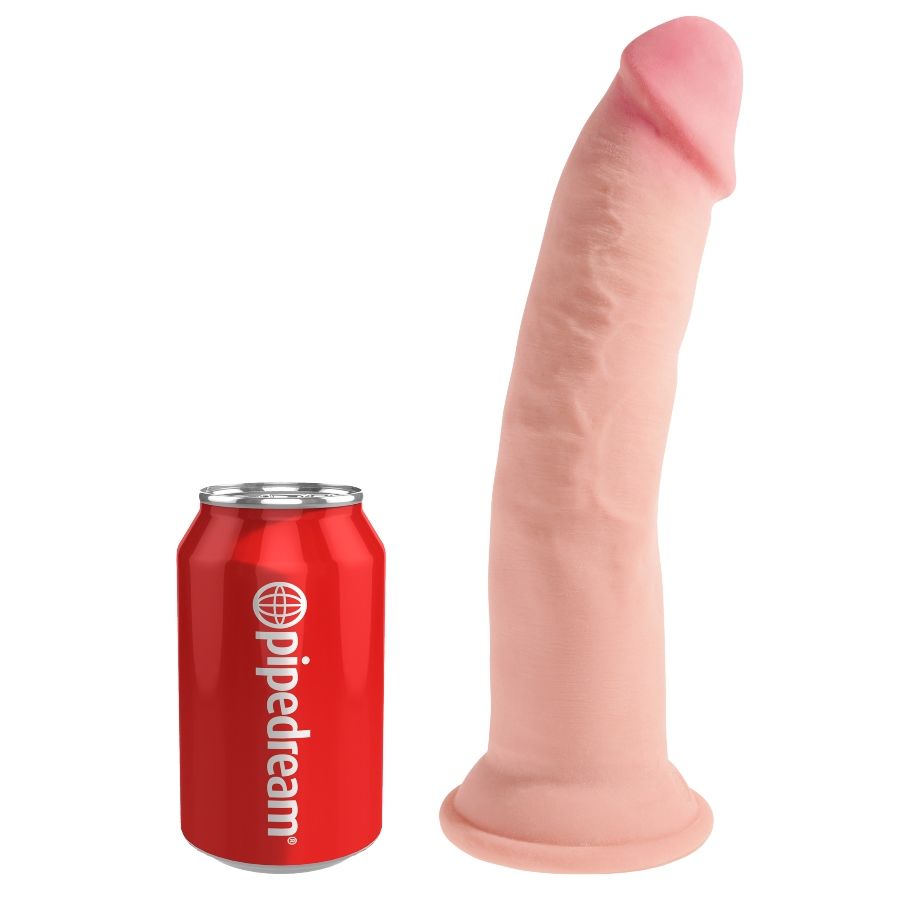 KING COCK Triple Density dildo con ventosa