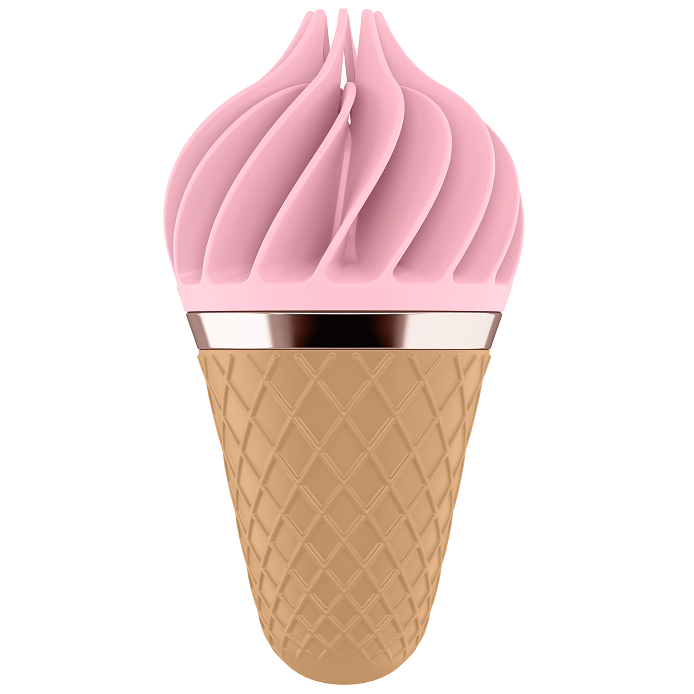 Vibratore per il clitoride con coste rotanti in silicone, impermeabile e silenzioso SATISFYER
