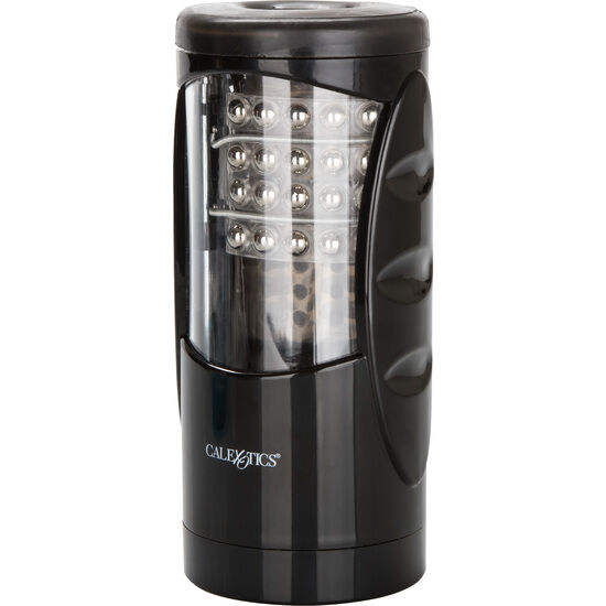 CalExotics Optimum Power Ultimate Stroker, masturbatore vibrante