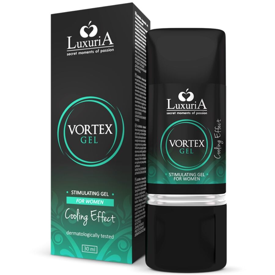 Gel rinfrescante Intimateline Luxuria Vortex per il massaggio del clitoride, 30 ml
