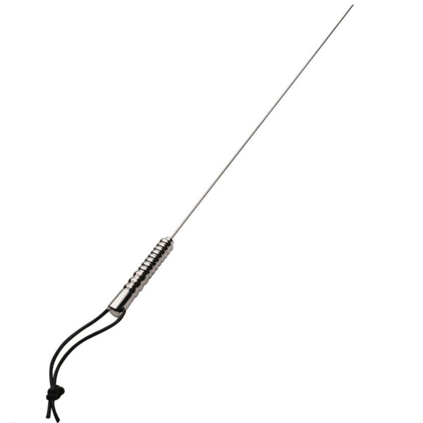 Frustino BDSM METAL HARD in acciaio inox, 75 cm