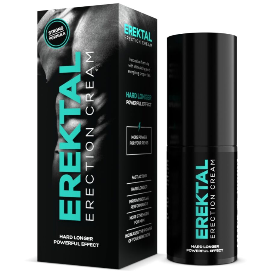 Crema Intimateline Erektal per il massaggio intimo maschile, 30 ml