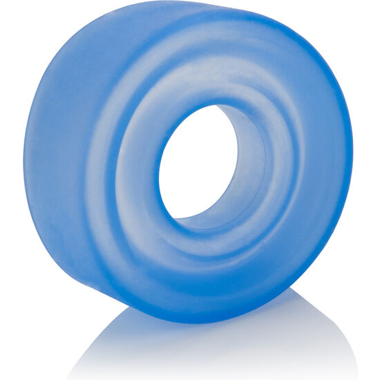 Custodia in silicone avanzata CALEXOTICS per pompe per il pene, blu