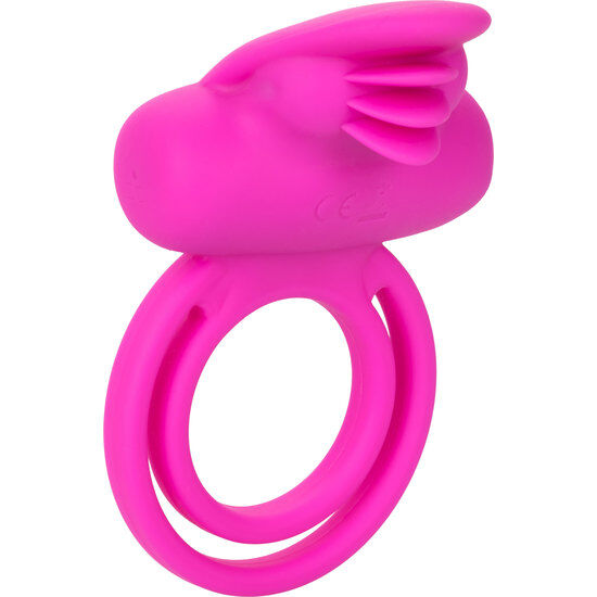 CalExotics Dual Clit Flicker Enhancer, anello vibrante per il pene