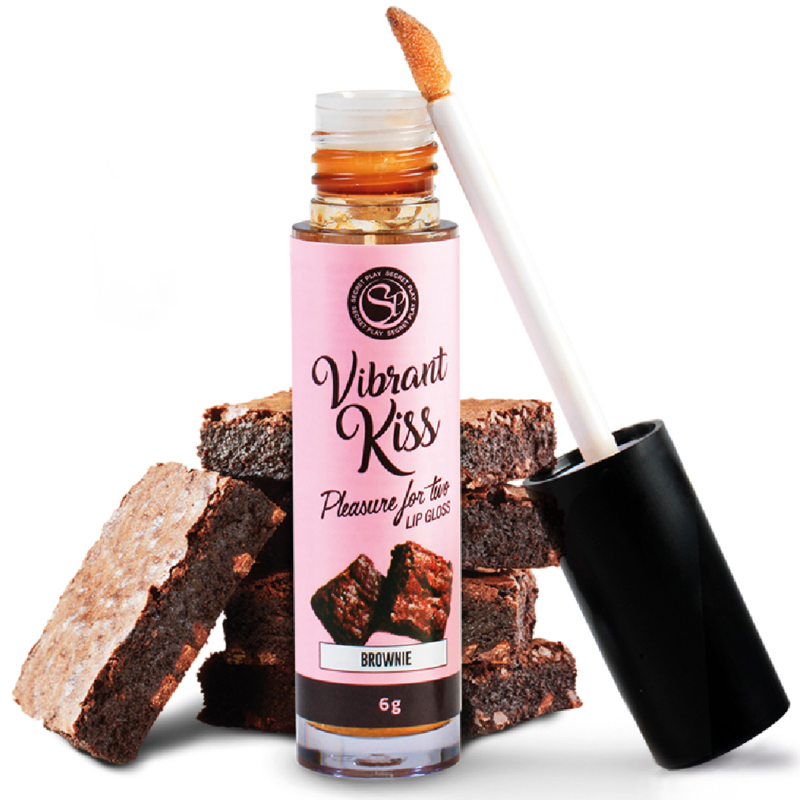 Secretplay Vibrant Kiss Brownie lucidalabbra