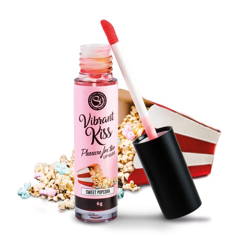 SECRETPLAY Vibrant Kiss Lipgloss Sweet Popcorn