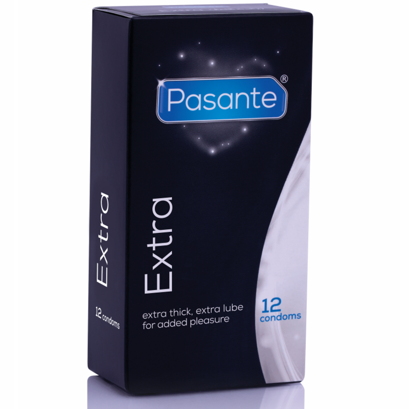 Preservativi Pasante Extra Thick, 12 pezzi
