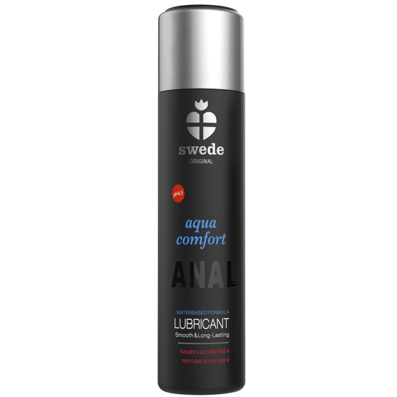 SWEDE Aqua Comfort Anal lubrificante anale a base d’acqua, 120 ml