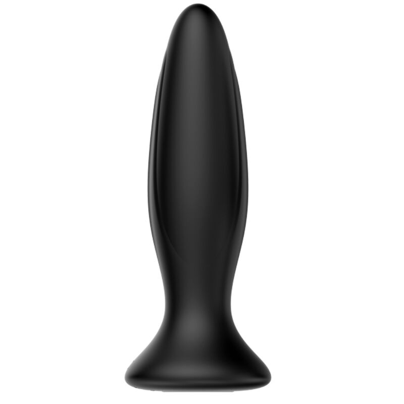 MR PLAY plug anale vibrante ricaricabile, nero