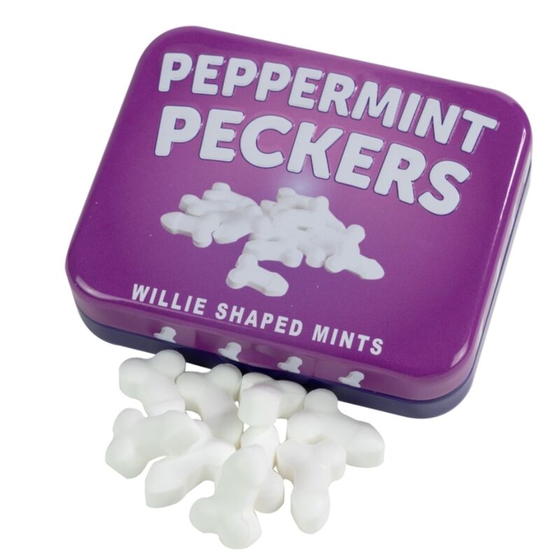 Caramelle alla menta senza zucchero Spencer & Fleetwood a forma di pene