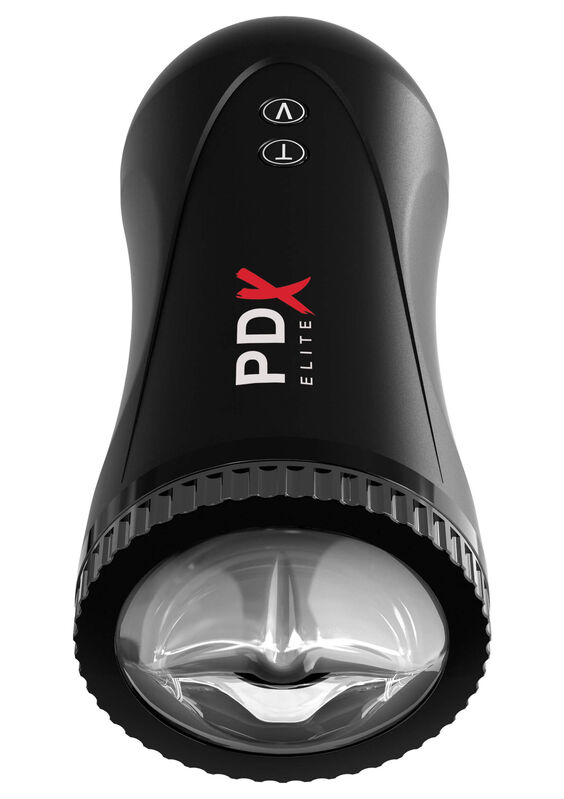 Masturbatore PDX Elite Moto Stroker con movimento automatico e vibrazione