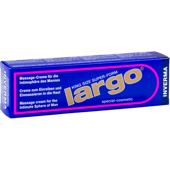 Crema da massaggio INVERMA Largo per la zona intima maschile, 40 ml