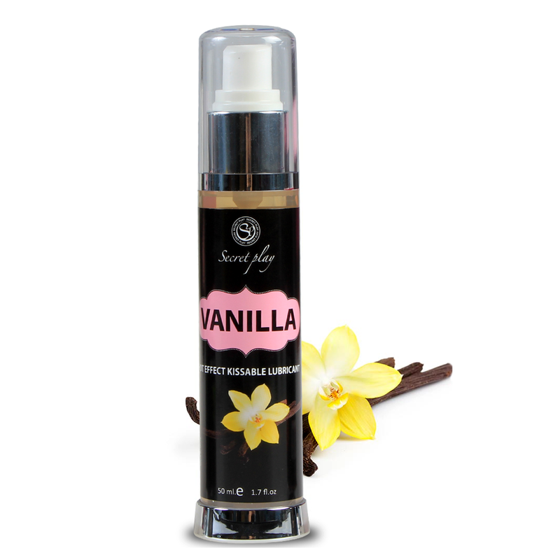 Gel lubrificante riscaldante Secretplay alla vaniglia, 50 ml