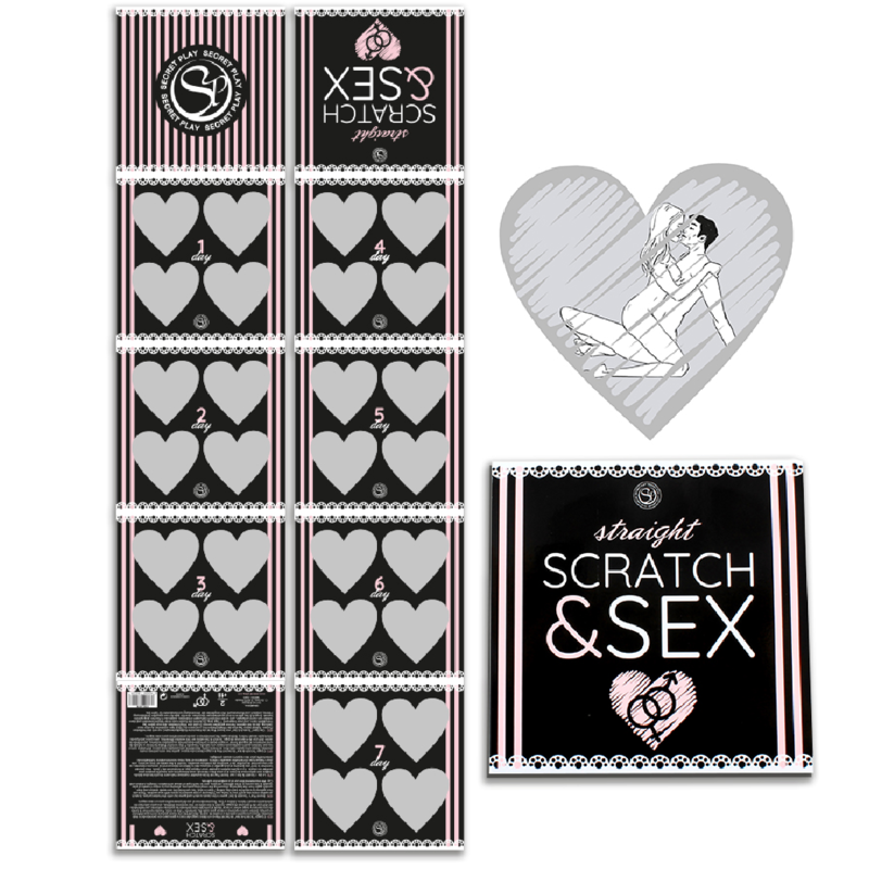 Secretplay Scratch & Sex gioco erotico per coppie eterosessuali