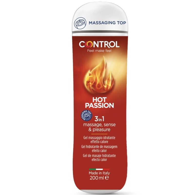 Control Hot Passion gel 3 in 1, 200 ml
