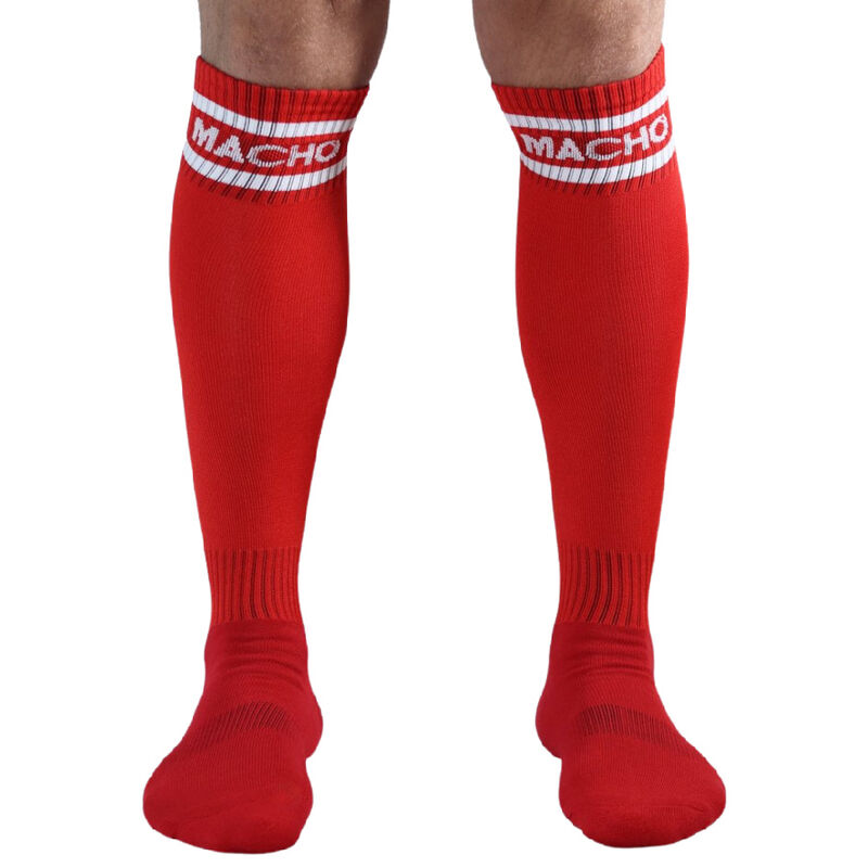 Calzini MACHO stile calzettoni da calcio, blu