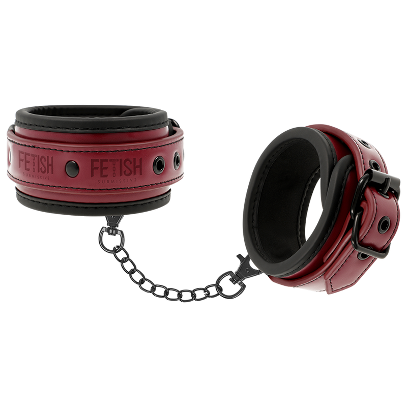 FETISH SUBMISSIVE DARK ROOM Manette per polsi e caviglie